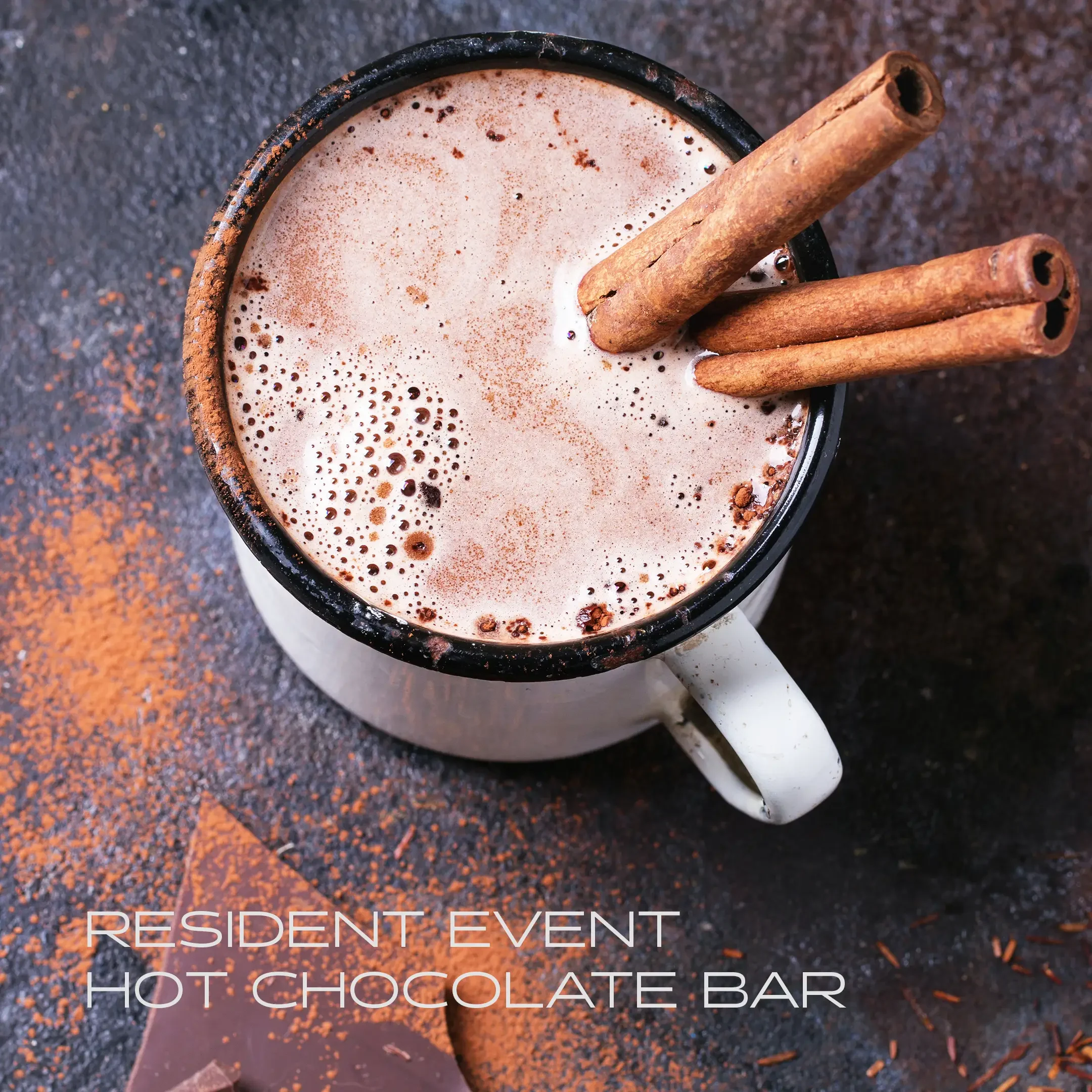 Forma Dallas Resident Events - Hot Chocolate